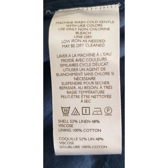 NEW FREE PEOPLE RETROSPECT BOW ROMPER DARK BLUE SMALL - Picture 10 of 10